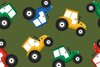 Cotton Jersey Tractor Green 2