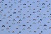 Cotton Jersey Little Rainbow Light Blue