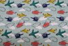 Cotton Jersey Planes Mint