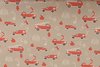Cotton Jersey Fire Truck Beige