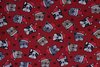 Cotton Jersey Christmas Dog Red