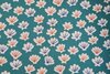 Cotton Jersey Flowers Mint