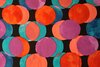 Viscose Satin Funny Dots Cyclam