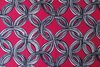 Viscose Crepe Abstract Red