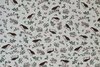 Cotton Jersey Birds Off White