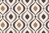 Viscose Digital Abstract Retro Taupe