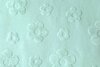 Knitted Cotton Flower Jacquard Mint