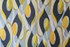 Viscose Crepe Graphic Yellow