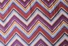 Viscose Zig Zag Lurex Lilac