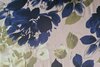 Viscose Crincle Flowers Nude