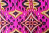 Viscose Satin Abstract Fuchsia