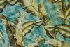 Viscose Twill Feathers Mint Green