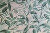 Viscose Crepe Plant Leaves Green