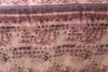Viscose Crepe Abstract Dark Red