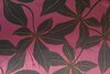 Viscose Satin Flower Red