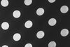 Viscose Polka Dots Black