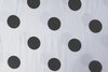 Viscose Polka Dots White