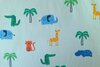 Cotton Jersey Baby Animals Green