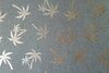 Cotton Jersey Palm Foil Silver