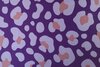 Cotton Jersey Leo Spots Purple