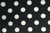 Viscose Twill Polka Dot Black