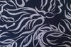 Viscose Twill Abstract Shapes Navy