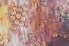 Cord Embroidery Twigs Tie Dye Mauve-Multi