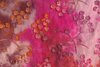 Cord Embroidery Twigs Tie Dye Pink-Multi