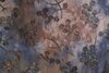 Cord Embroidery Twigs Tie Dye Navy-Brown
