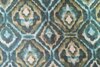 Knitted Viscose Abstract Petrol-Green