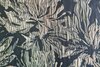 Jacquard Lurex Flower Navy