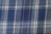 Cotton Flannel Check Blue/Beige