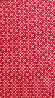 Cotton Circles Red Positive