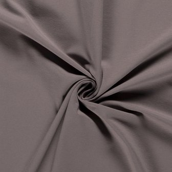 Katoen Tricot Effen Taupe