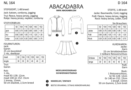 Abacadabra 164 Mädchen