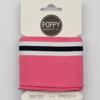 Cuffs Stripes Pink/Navy