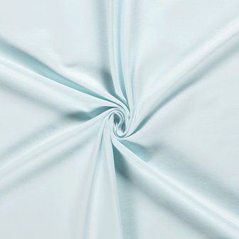 Katoen Tricot Effen Licht Turquoise
