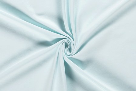 Katoen Tricot Effen Licht Turquoise