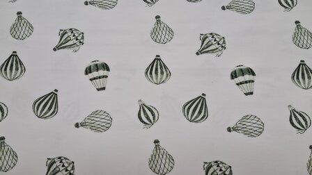 Organic Cotton Jersey Balloons Old Green