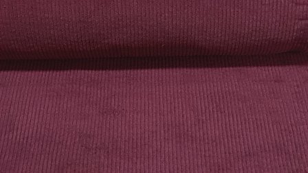 Washed Stretch-Cord Bordeaux