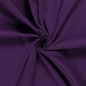 Baumwoll Jersey Uni Mittel Lilla