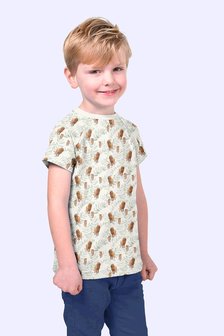 Cotton Jersey Digital Lion &amp; Twig