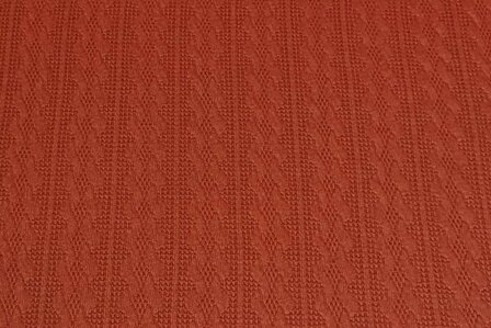  Knitted Jacquard Small Cable Brick