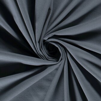 Katoen Tricot Effen Oud Blauw