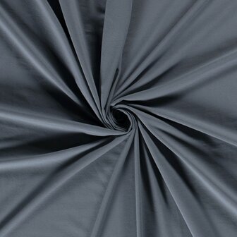 Katoen Tricot Effen Oud Blauw