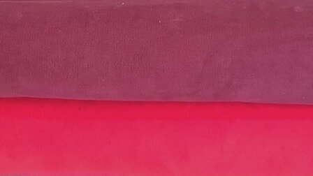 Washed stretch Fine-Cord Bordeaux