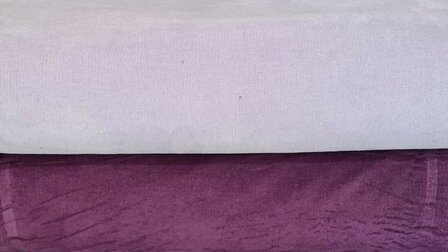 Washed stretch Fine-Cord Aubergine