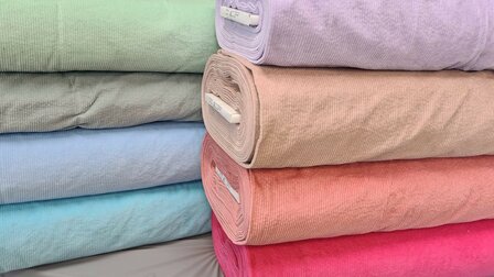 Washed Stretch-Cord Mint Green
