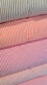 Seersucker Stripes Ros&eacute;