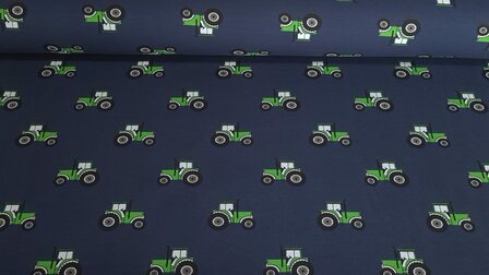 Cotton Jersey Tractor Navy